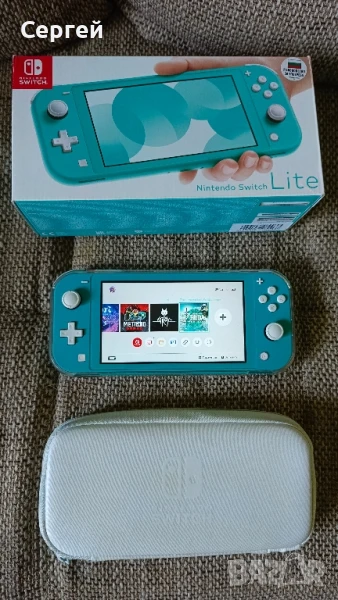 Продавам хакнат Switch lite, снимка 1