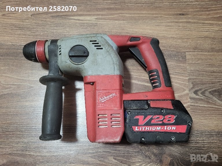 акумулаторен перфоратор milwaukee 28v, снимка 1