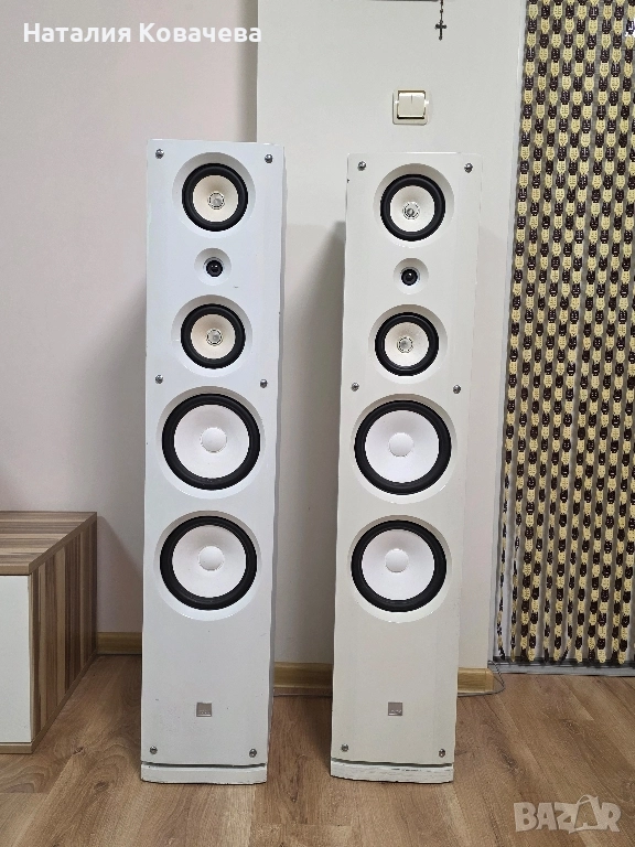 Продавам: Мощни Подови Тонколони KODA (Бял Цвят) , снимка 1