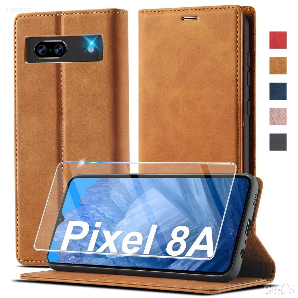 Кожен калъф Google Pixel 8A нов, снимка 1