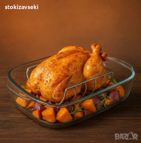 Стойка за печене на пиле Tescoma GrandCHEF, снимка 1