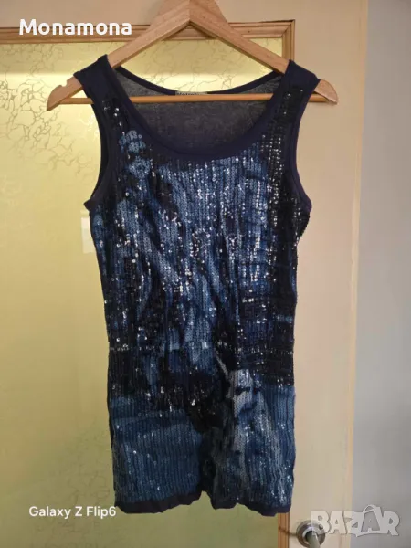 РАЗПРОДАЖБА - Потник/туника с пайети, снимка 1