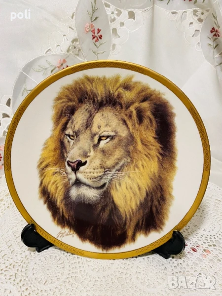 порцеланова чиния за стена 8 , снимка 1