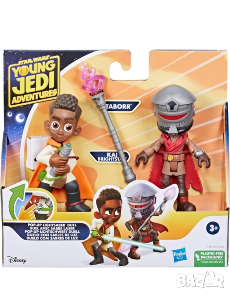 Приключенията на младите джедаи / Star Wars Фигурки Кай и Тейбър , снимка 1