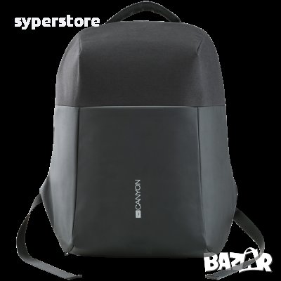 CANYON BP-9 Anti-theft backpack for 15.6'' laptop, material 900D glued polyester and 600D polyester,, снимка 1