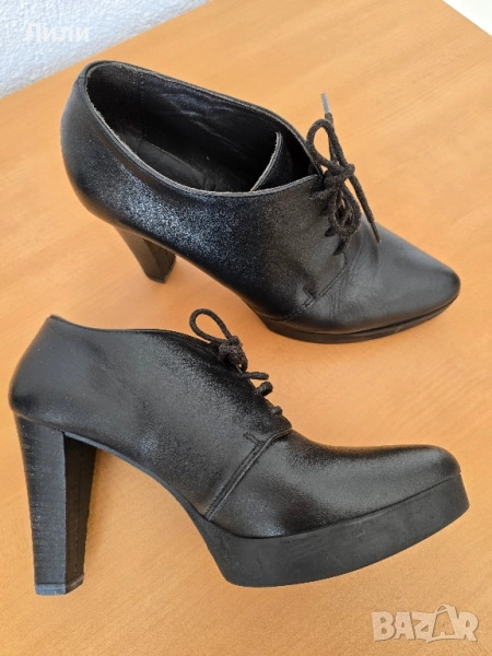 Естествена кожа обувки Бианки размер 40, снимка 1