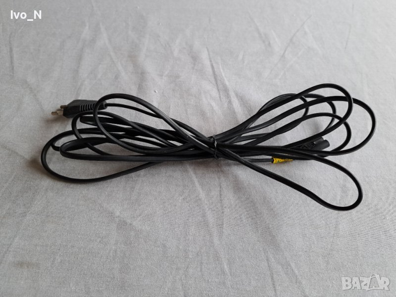 Захранващ кабел, 2-пинов, 2 m., снимка 1