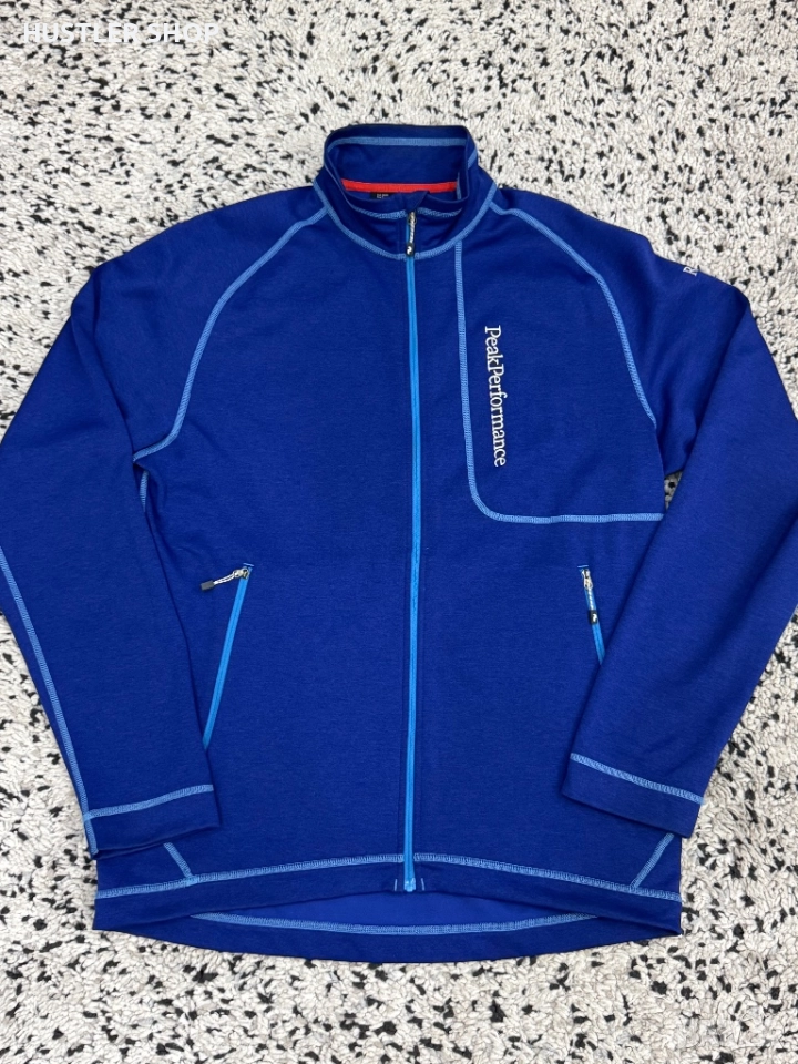 Мъжко термо PEAK PERFORMANCE RIDER MID ZIP JACKET. Размер L, снимка 1
