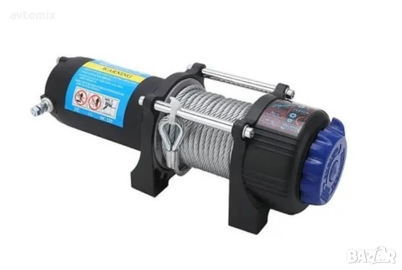 Електрическа лебедка 4000LBS, с дистанционно, 12V, до 1.85 тона, снимка 1
