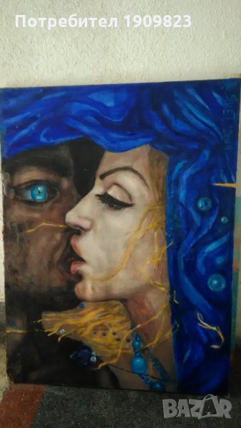 Масло върху платно , снимка 1