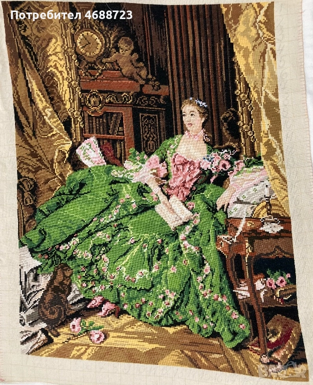 Гоблен “Мадам Пампадур”, снимка 1