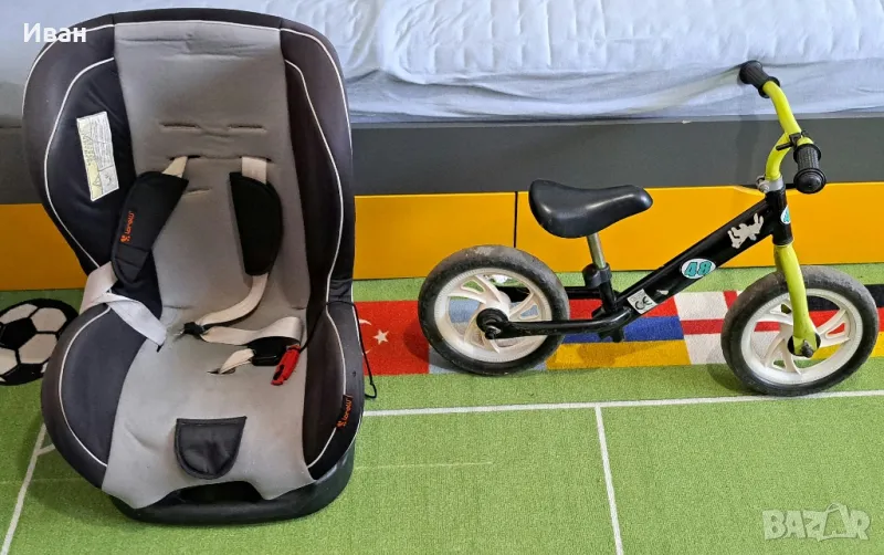 Столче за кола и баланс колело, снимка 1