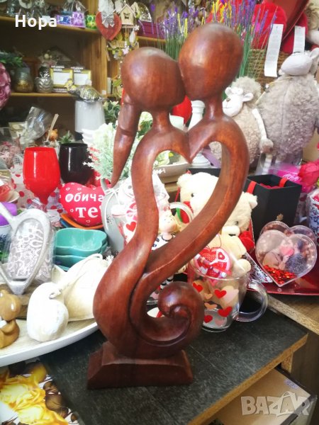 Фигура от дърво 40см , снимка 1