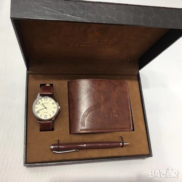 Луксозен комплект в кафяв цвят , снимка 1