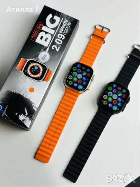 Смарт Часовник T900 Ultra,Провеждане на Разговори,Крачкомер,Известия, снимка 1