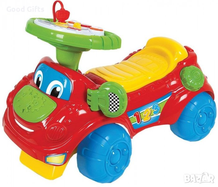 Образователна Ride-оn кола за избутване Clementoni, На български, снимка 1