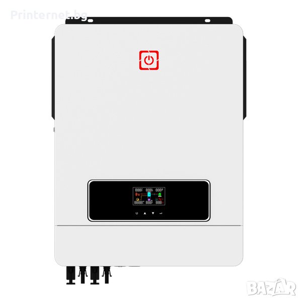 Соларен инвертор Hybrid MPS-V MAX 10.2KW 48Vdc 220V Pure Sine Wave MPPT ON/OFF-Grid , снимка 1