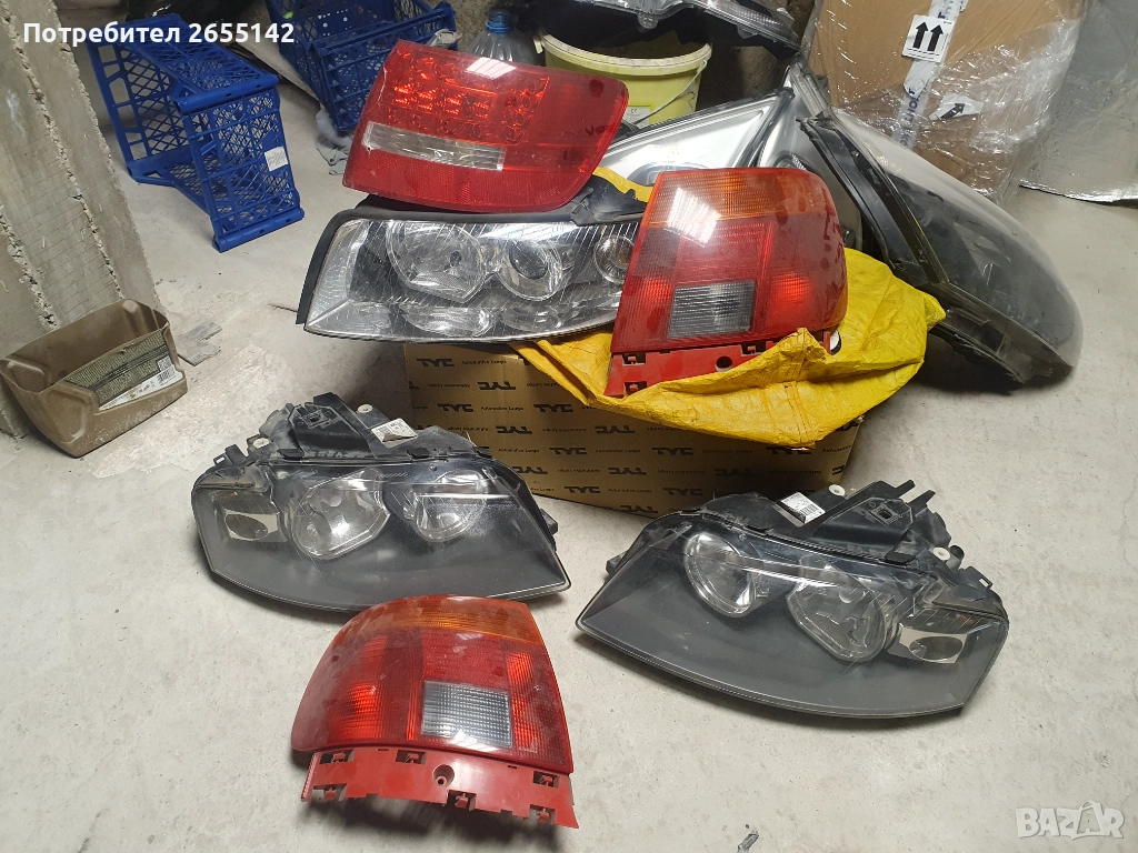 Фарове и стоп за Ауди, снимка 1