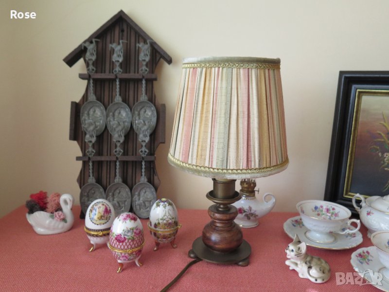 Стара, немска ,настолна лампа, снимка 1
