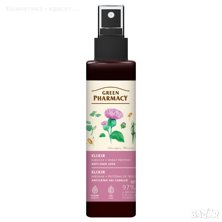Билков еликсир за подсилване и против косопад, 250 мл, снимка 1