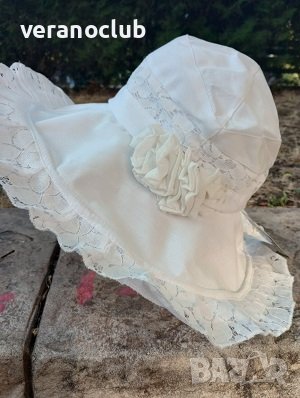 Капела Бяла Лукс Елеганца Памучен плат, снимка 1