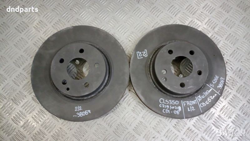 Предни дискове Mercedes CLS350 CDI W219 2008г.	, снимка 1