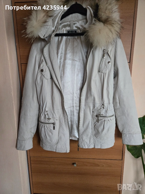 Prada оригинално кожено яке , снимка 1