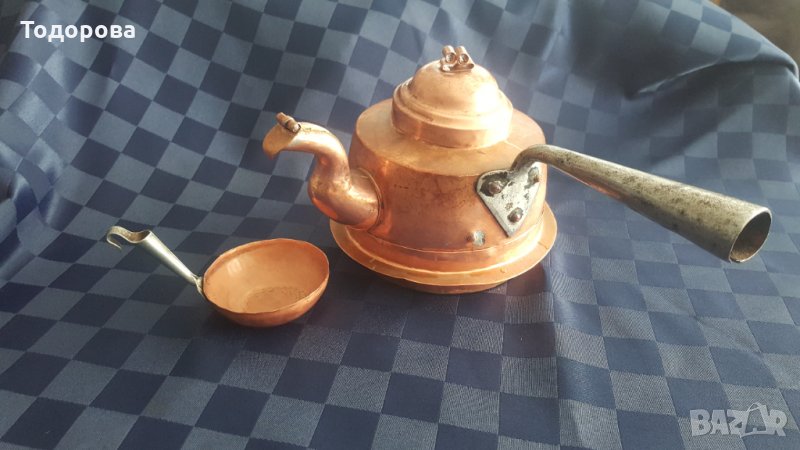 Чайник джезве от бакър-, снимка 1