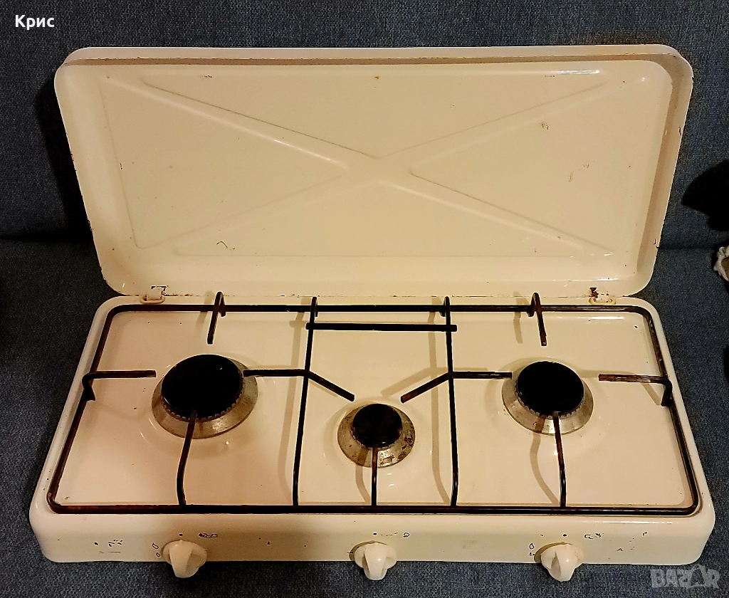 Портативен троен газов котлон AC-300, снимка 1