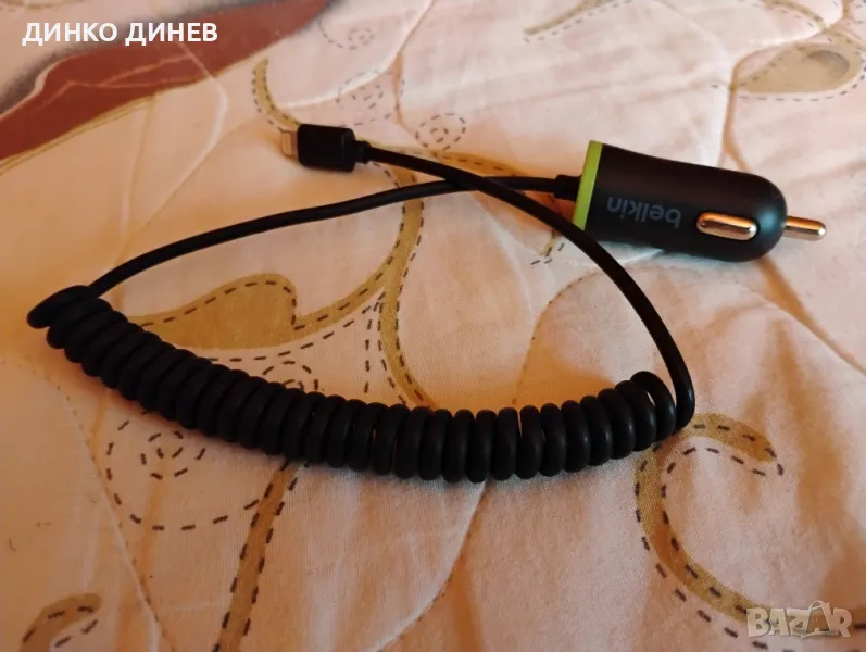 Зарядно за автомобил за айфон, снимка 1
