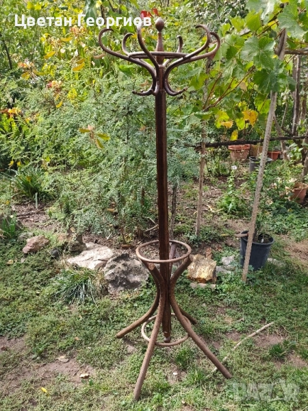 виенска закачалка дървена, снимка 1