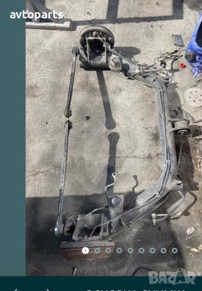 Smart fortwo 1999година 0.6i Заден Мост, снимка 1