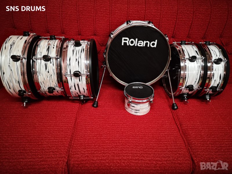 🥁 Продаваме електронни барабани (къстъм изработка) Roland тригери, снимка 1