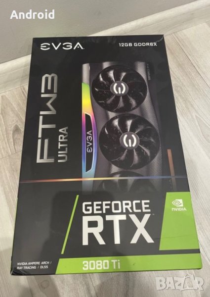 EVGA GeForce RTX 3080 Ti ULTRA GAMING - 12 Gb - В гаранция, снимка 1