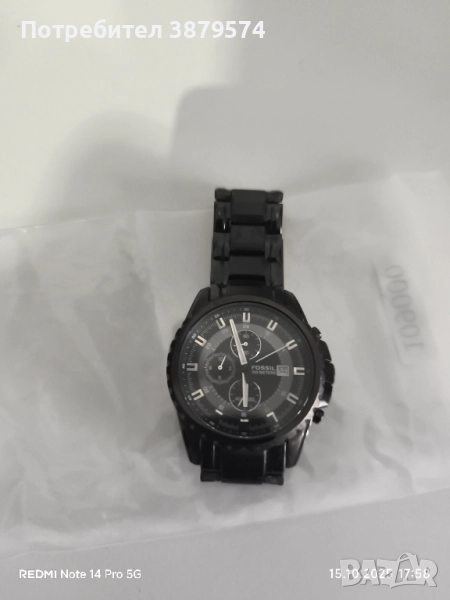 часовник фосил fossil , снимка 1