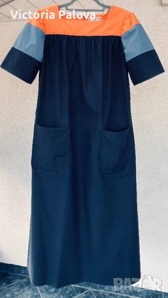 HAUTE COUTURE модна къща CELINE рокля памук, снимка 1