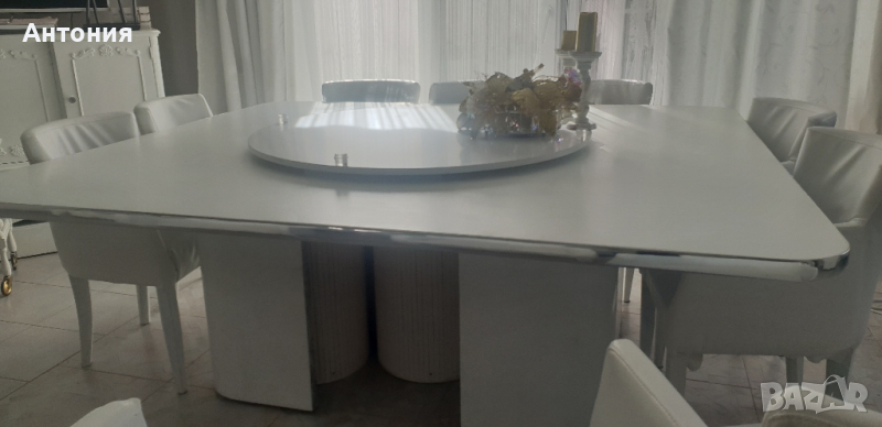 Голяма дизайнерска трапезна маса , снимка 1