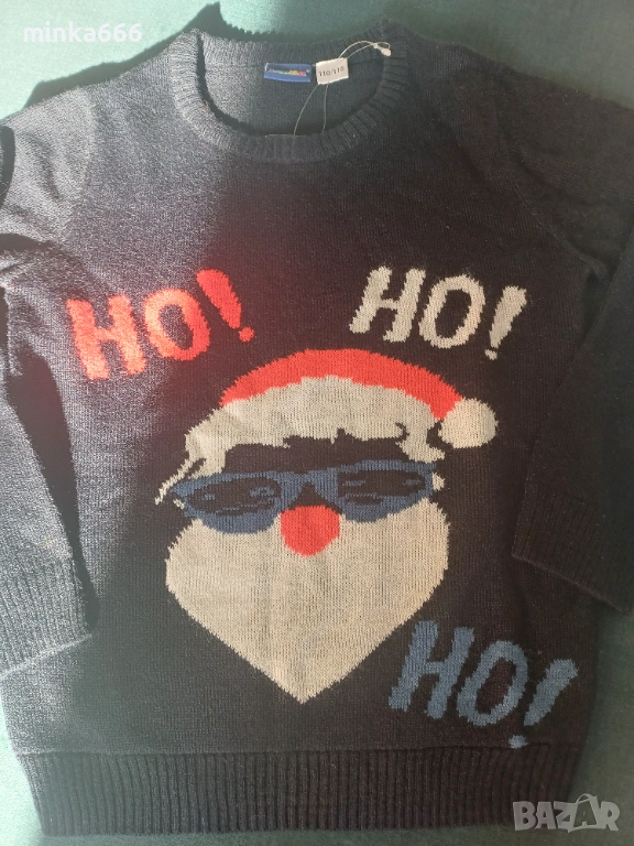 Коледен пуловер за момче, снимка 1