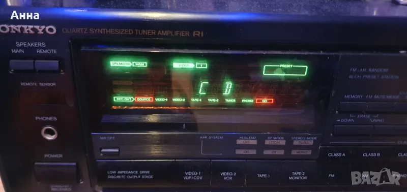 Усилвател ONKYO, много запазен, произведен в Япония! (Ресивър), снимка 1