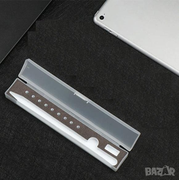 Удароустойчив Прахоустойчива Кутия за Съхранение за iPad Apple Pencil Защитен Кейс Дигитална Писалка, снимка 1