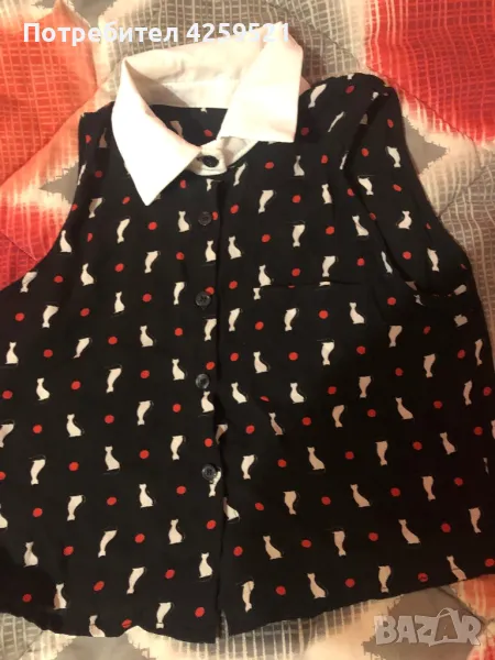 Дамска къса ризка, снимка 1