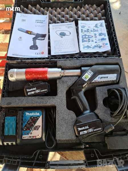 акумулаторна радиална преса klauke , снимка 1