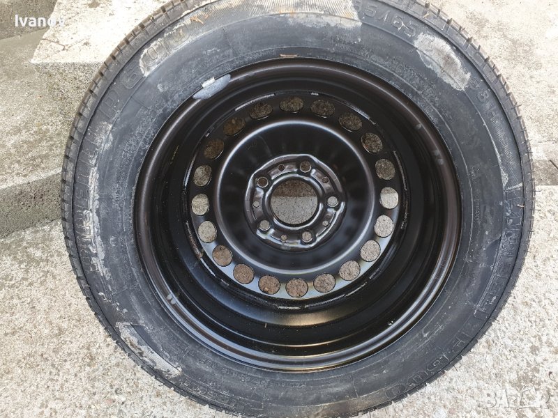 Резервна гума за бмв е36 bmw e36 spare tyre PIRELLI P600 185 65 r15 88H  5x120 NEU, снимка 1