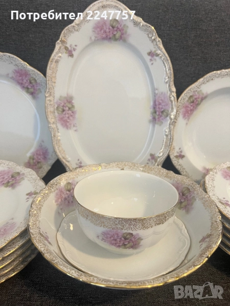 Сервиз за хранене за 6 души порцелан , снимка 1