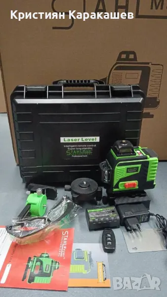 4D ЛАЗЕРЕН НИВЕЛИР с 16 линии StahlMayer, снимка 1