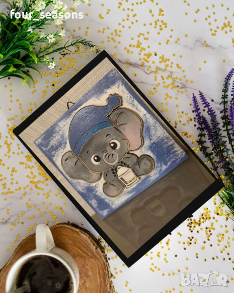 Слонче за стена, снимка 1