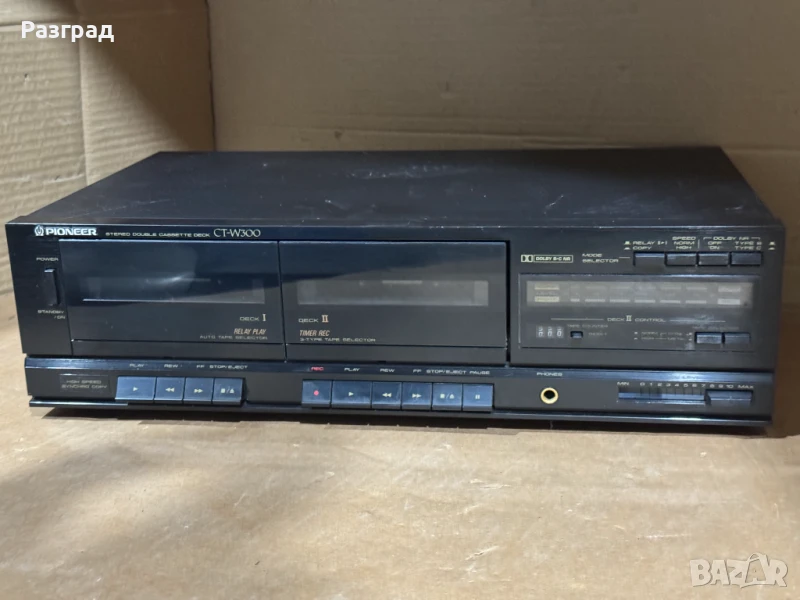 Дек PIONEER CT-W300, снимка 1