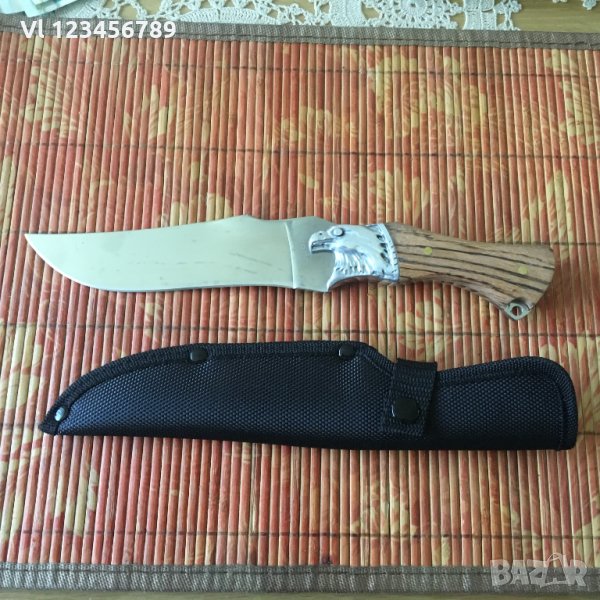 Руски нож "ОРЕЛ" -Стомана 65Х13; размер 160Х270, снимка 1