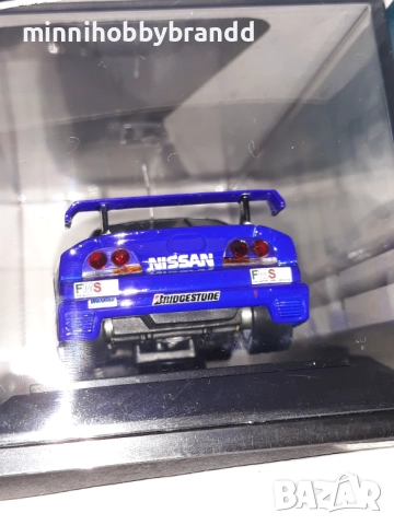 Nissan GTR  R 34 1.43  Nismo 24 Hours Of Le mans  Scale Ebbro N-22 N -23 , снимка 4 - Колекции - 51856637