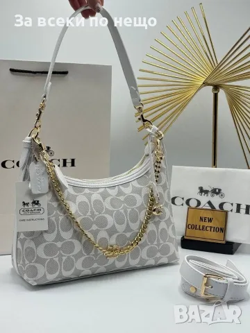Coach Дамска Чанта - Различни Цветове Код E21, снимка 8 - Чанти - 55790387